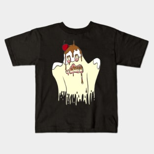 Ice Cream Ghost Kids T-Shirt